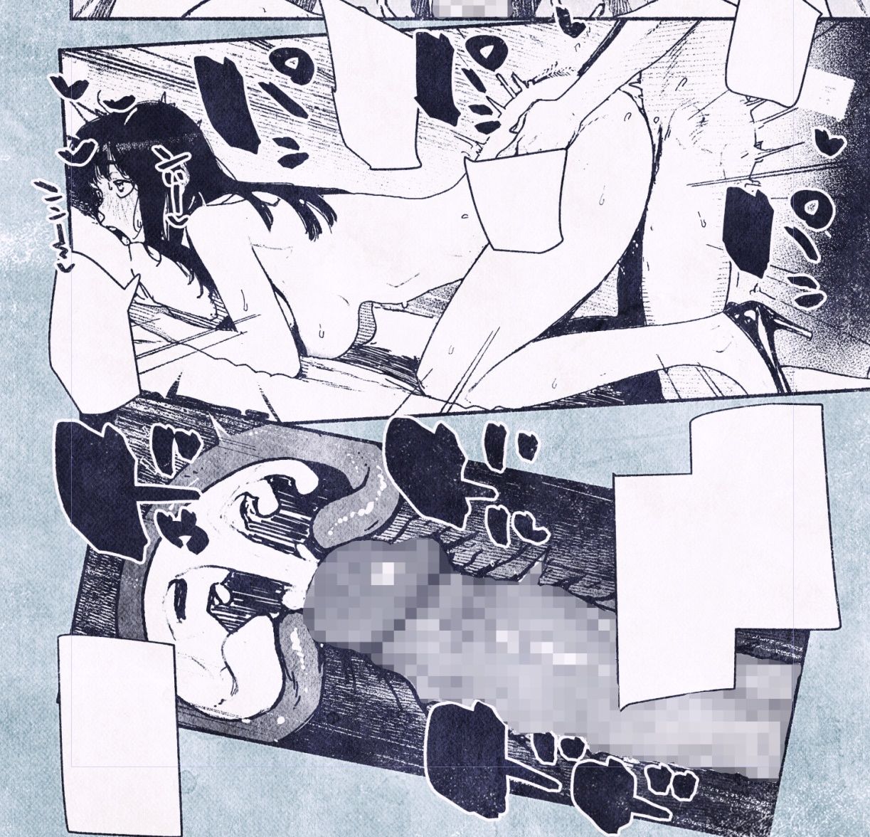 バックで高速ピストンして子宮内に射精