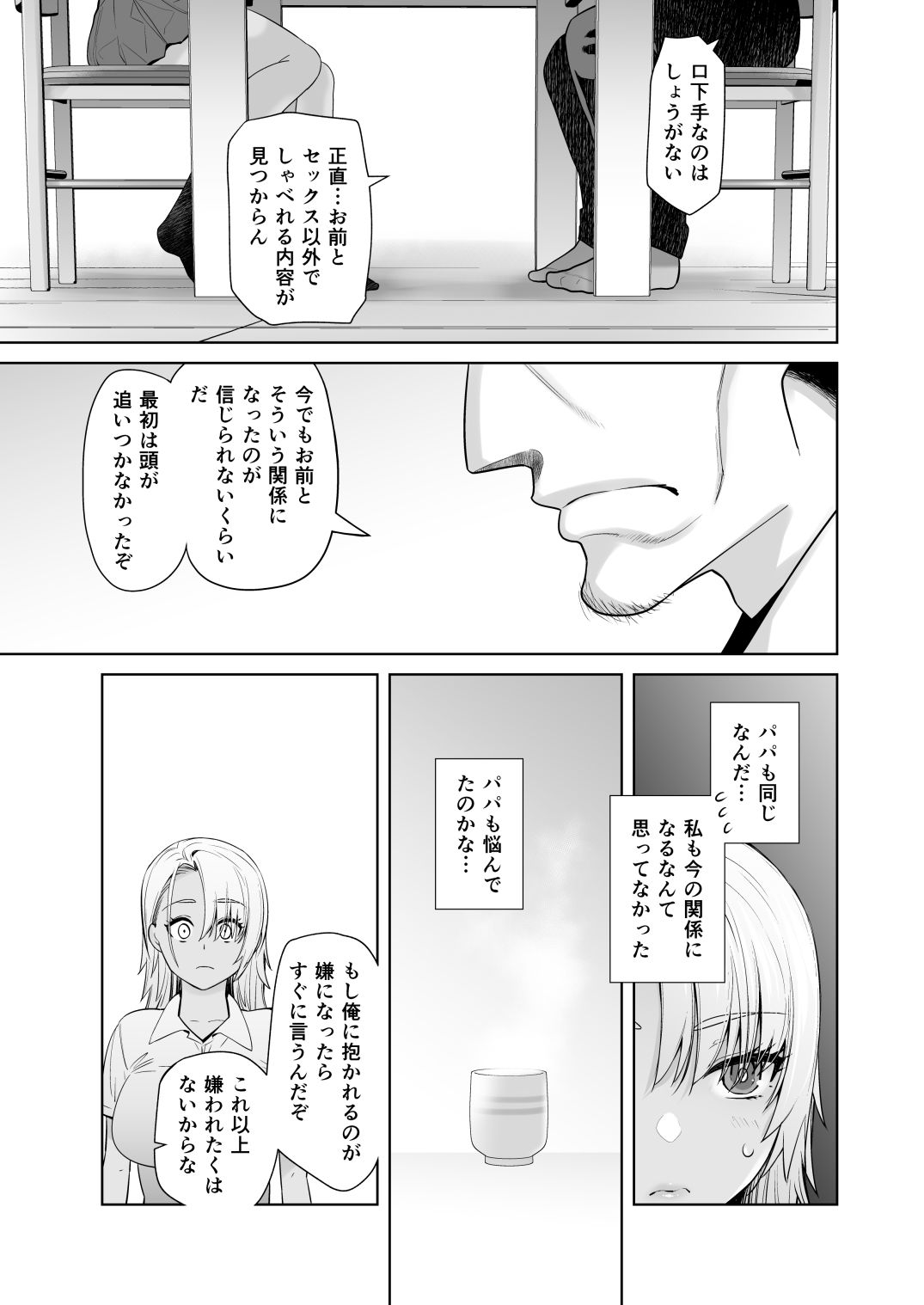 娘とセックス以外で話せる自信がない父親