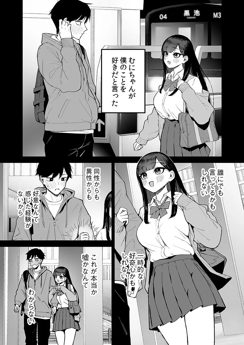 むにちゃんに告白されて有頂天のコージ