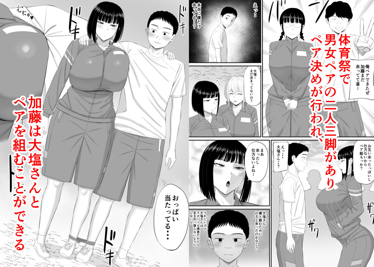 体育祭で大塩さんとペアを組むことになった加藤