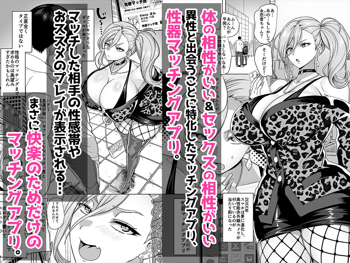 セックスの相性が良い相手と出逢うことに特化したのが性器マッチングアプリ